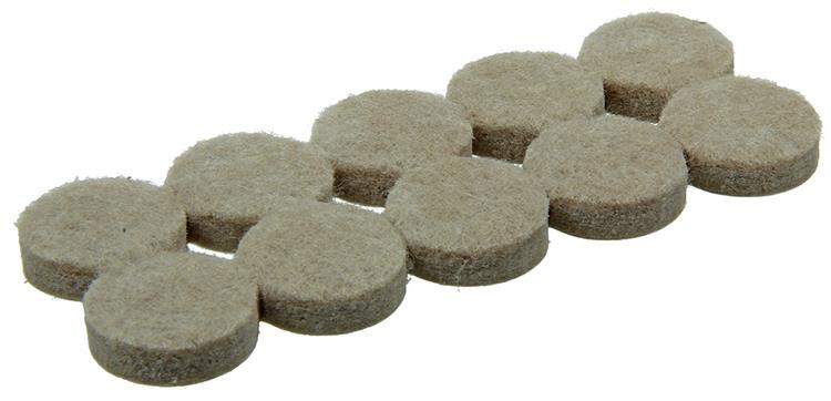 Load image into Gallery viewer, Mack 1047689 - super-vilt zelfklevend beige ø 19 mm 20 st pcs | 12 stuks