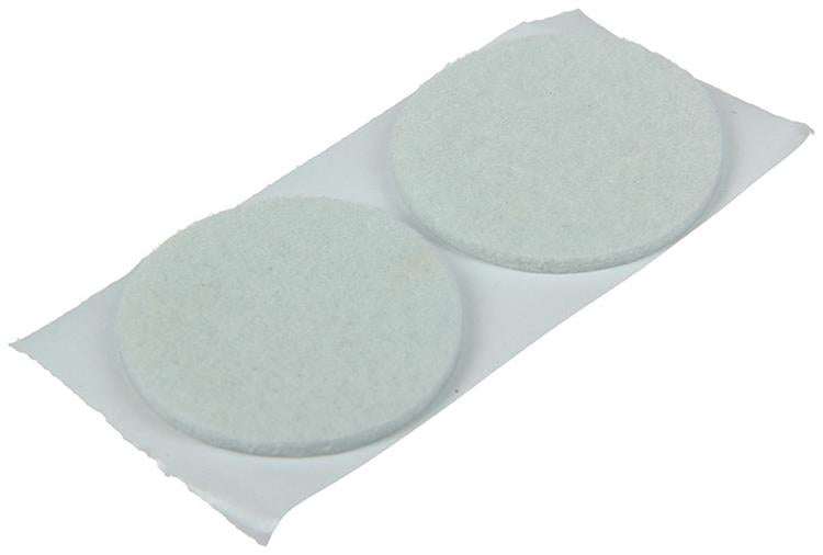 Load image into Gallery viewer, Mack 1047690 - viltpastille zelfklevend wit ø 35 mm 6 st pcs | 12 stuks