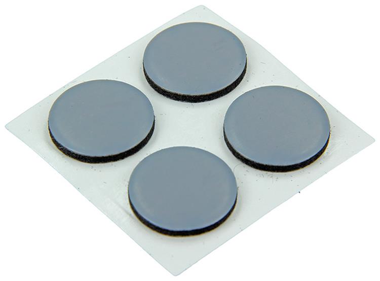 Load image into Gallery viewer, Mack 1047743 - super glijpastille zelfklevendgrijs ø 17 mm 16 st pcs | 12 stuks