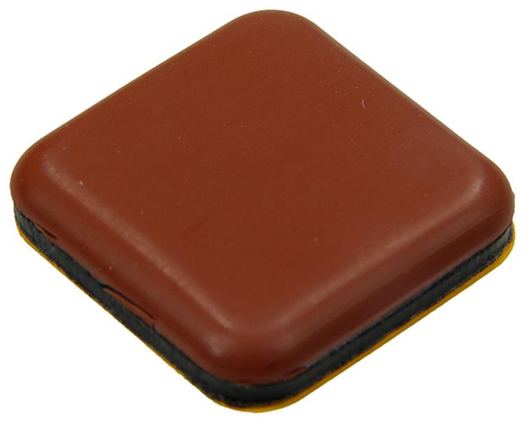 Load image into Gallery viewer, Mack 1048777 - super glijpastille zelfklevendbruin 30 x 30 mm 4 st pcs | 12 stuks
