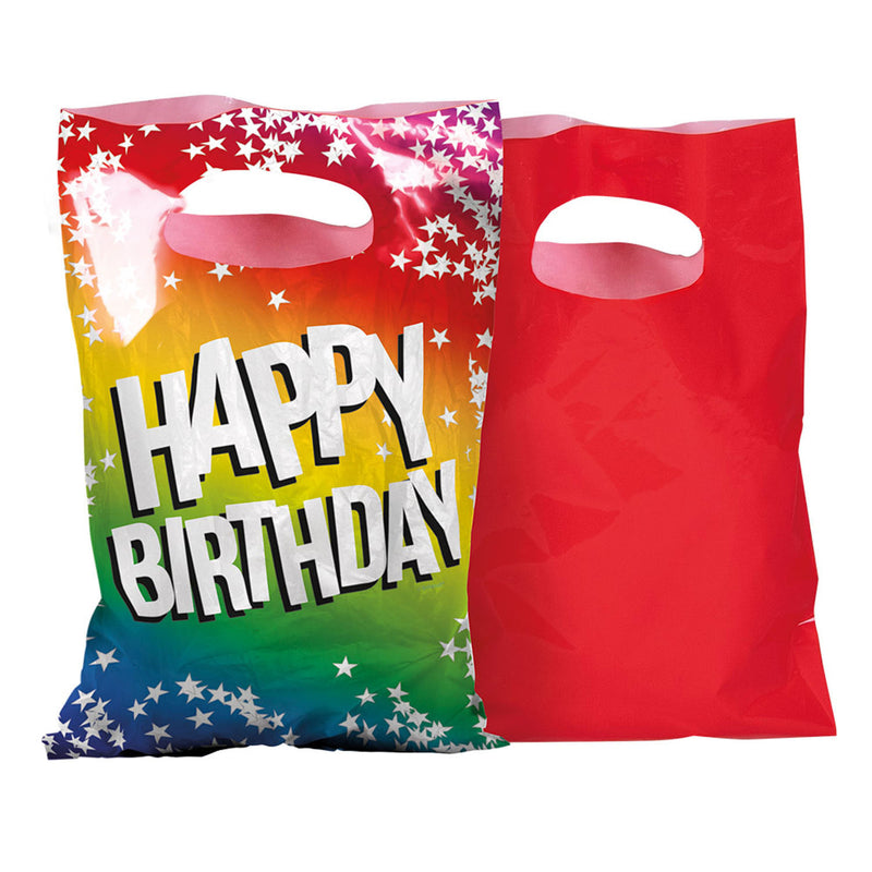 Load image into Gallery viewer, Boland uitdeelzakjes happy birthday, 6st.