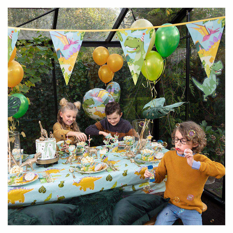 Load image into Gallery viewer, Boland tafelkleed dino party, 130x180cm