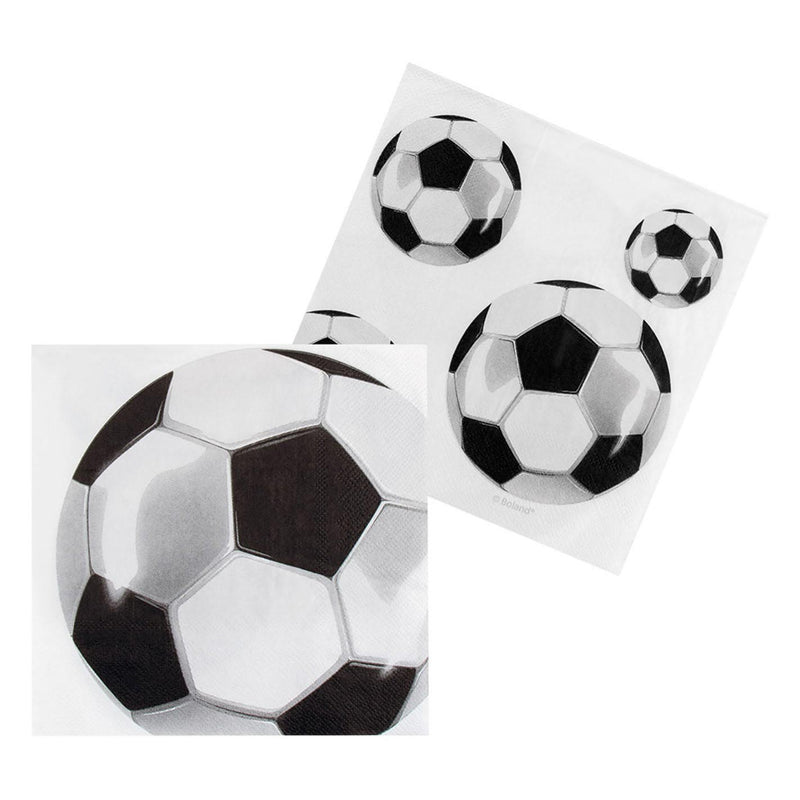 Load image into Gallery viewer, Boland servetten voetbal, 20st.