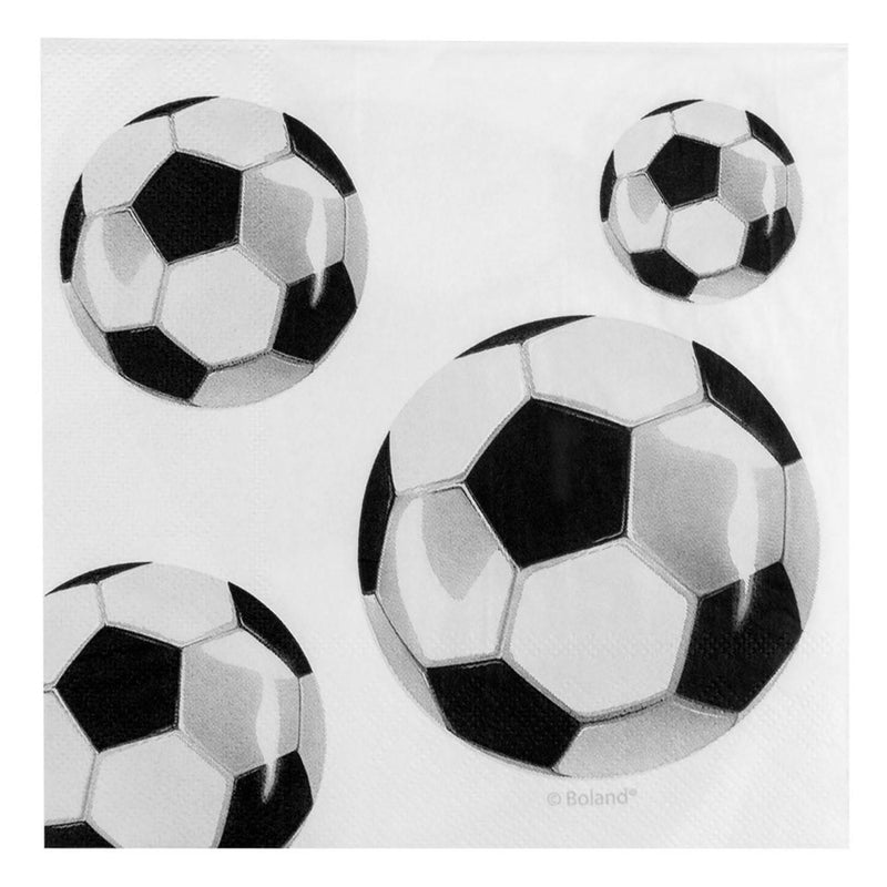 Load image into Gallery viewer, Boland servetten voetbal, 20st.