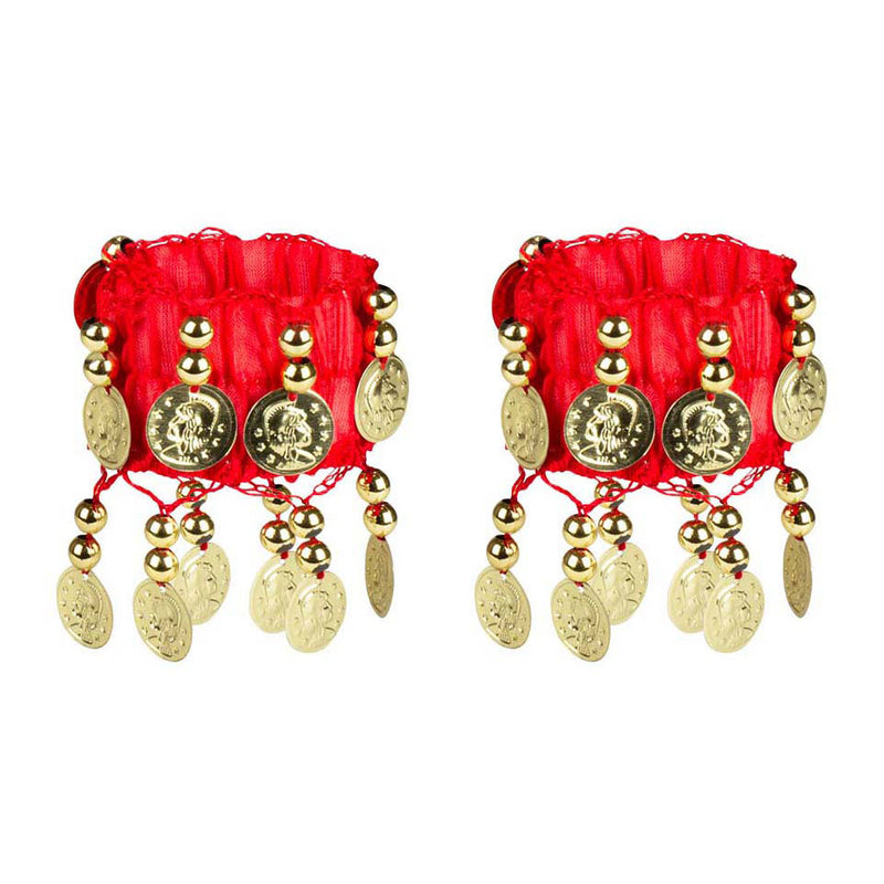 Load image into Gallery viewer, Boland belly dance set rood, 3dlg.