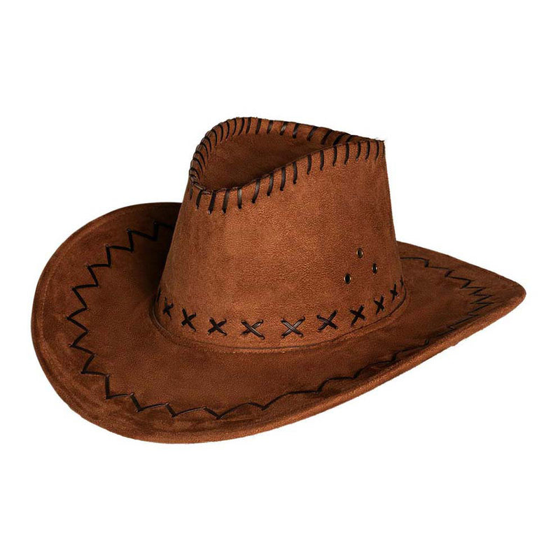 Load image into Gallery viewer, Boland hoed elroy bruin leer