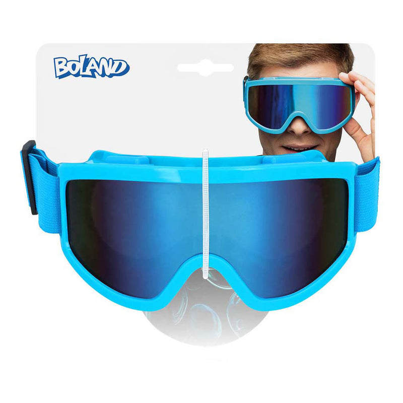 Load image into Gallery viewer, Boland party skibril neon blauw