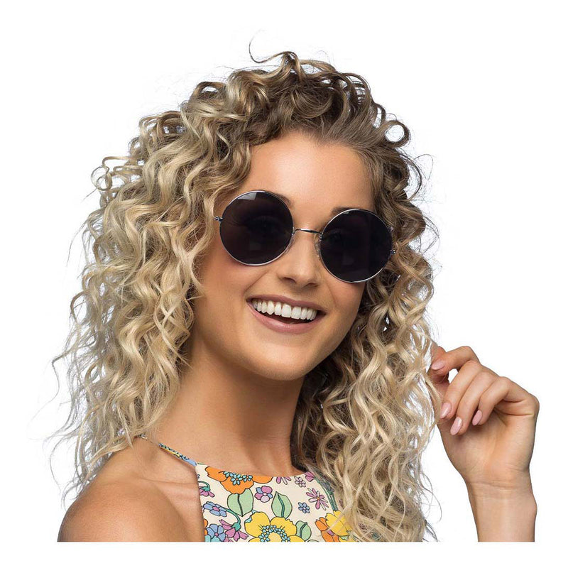 Load image into Gallery viewer, Boland partybril hippie xl grijs