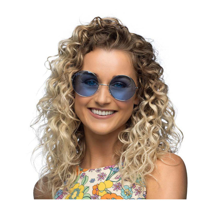 Load image into Gallery viewer, Boland partybril hippie xl blauw