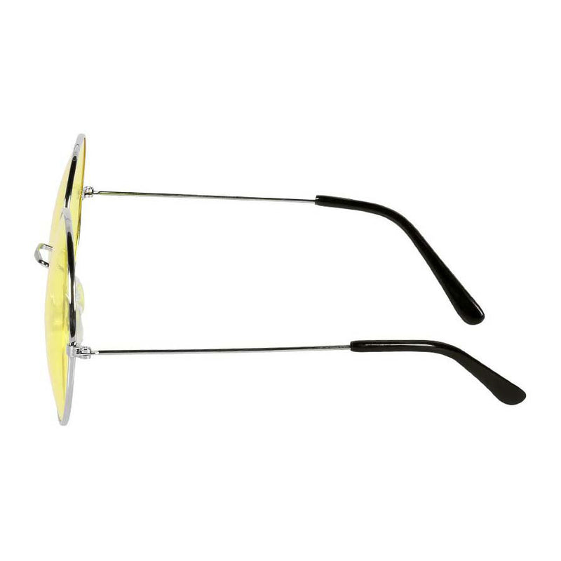 Load image into Gallery viewer, Boland partybril hippie xl geel