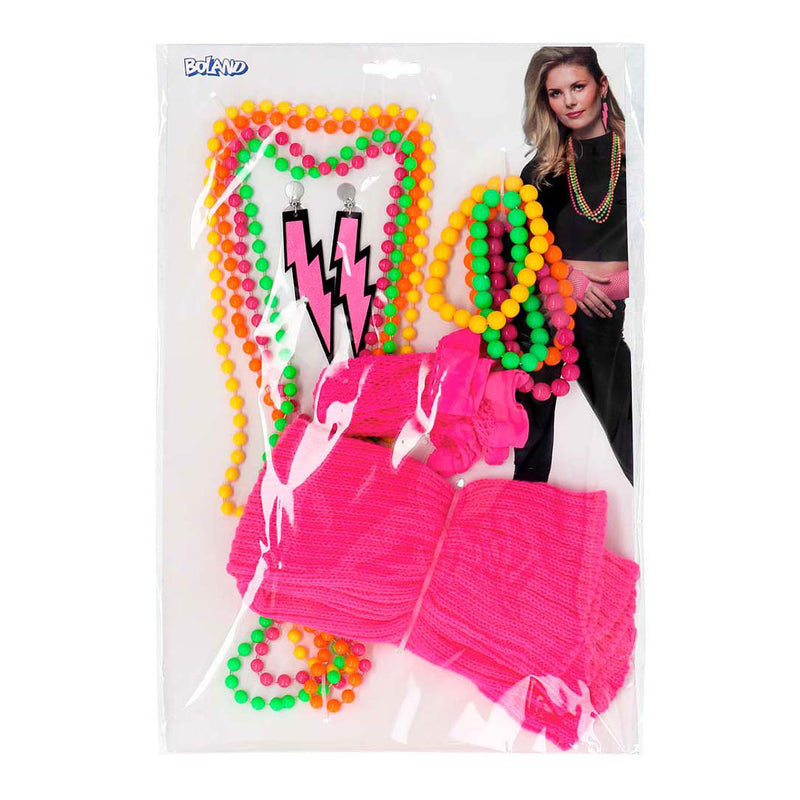 Load image into Gallery viewer, Boland set 80's neon outfit