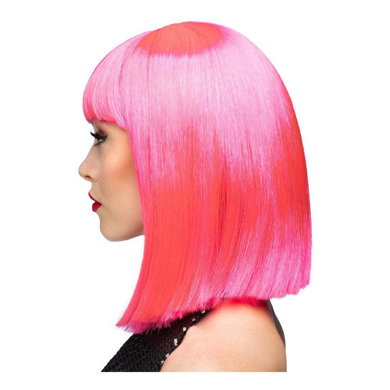 Load image into Gallery viewer, Boland pruik dance neon roze