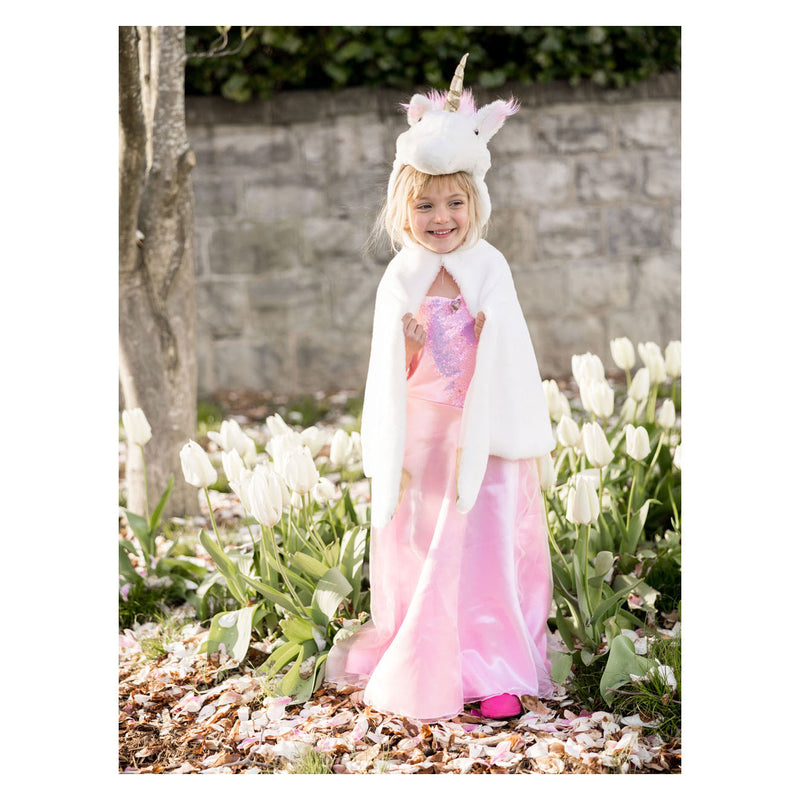 Load image into Gallery viewer, Great pretenders eenhoorn knuffel cape, 4-6 jaar