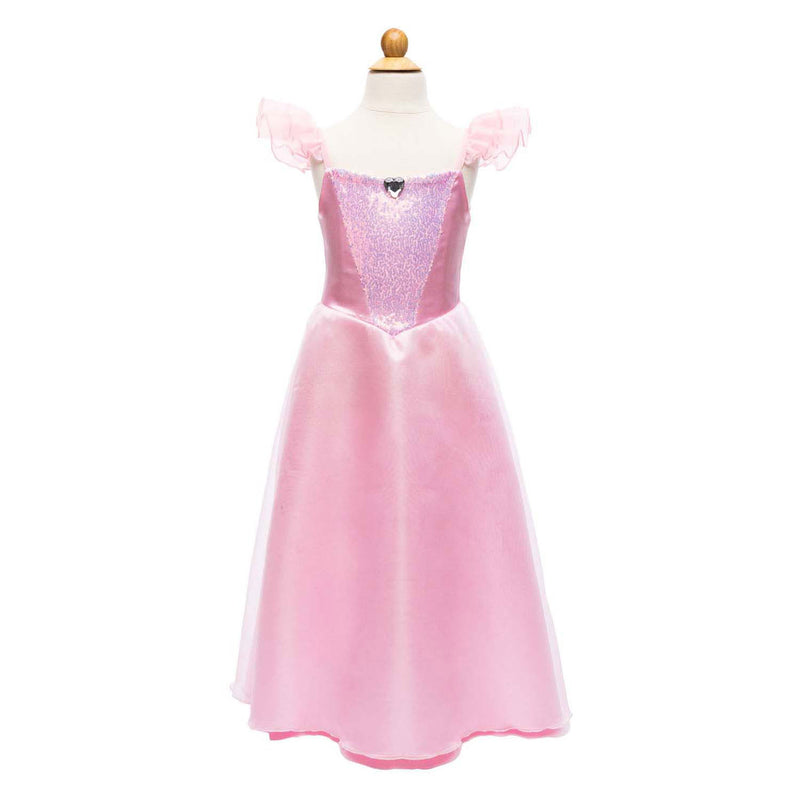 Load image into Gallery viewer, Great pretenders - verkleedjurk prinses roze - 5-6 jaar