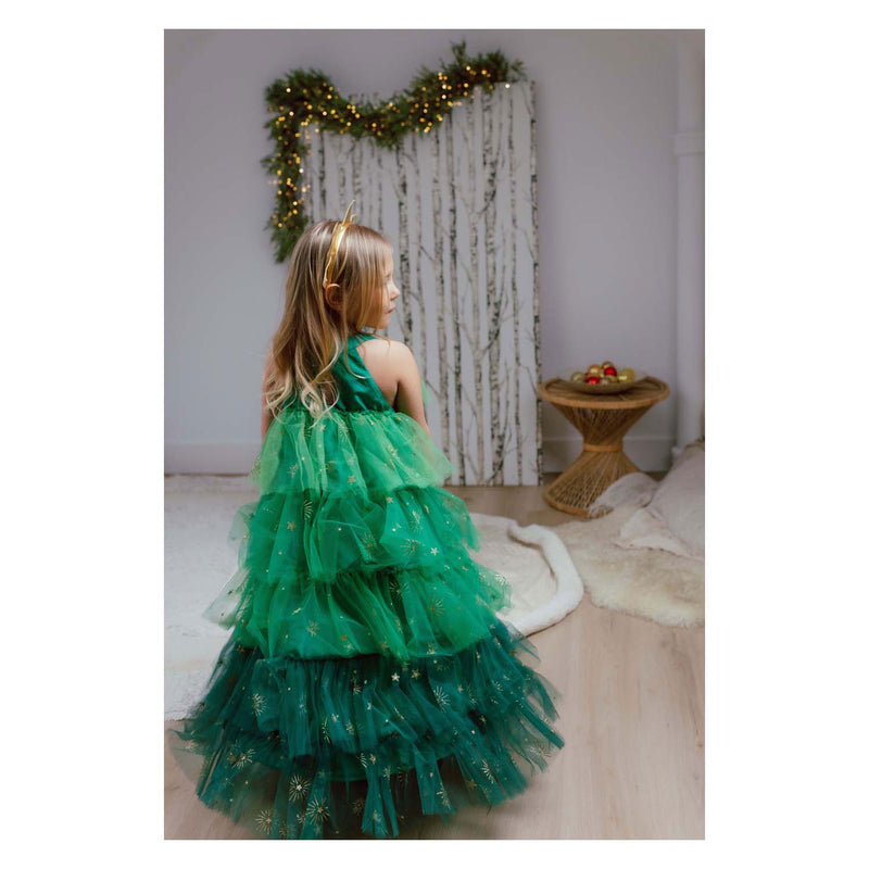 Load image into Gallery viewer, Great pretenders kerstboomjurk met haarband - 5-6 jaar
