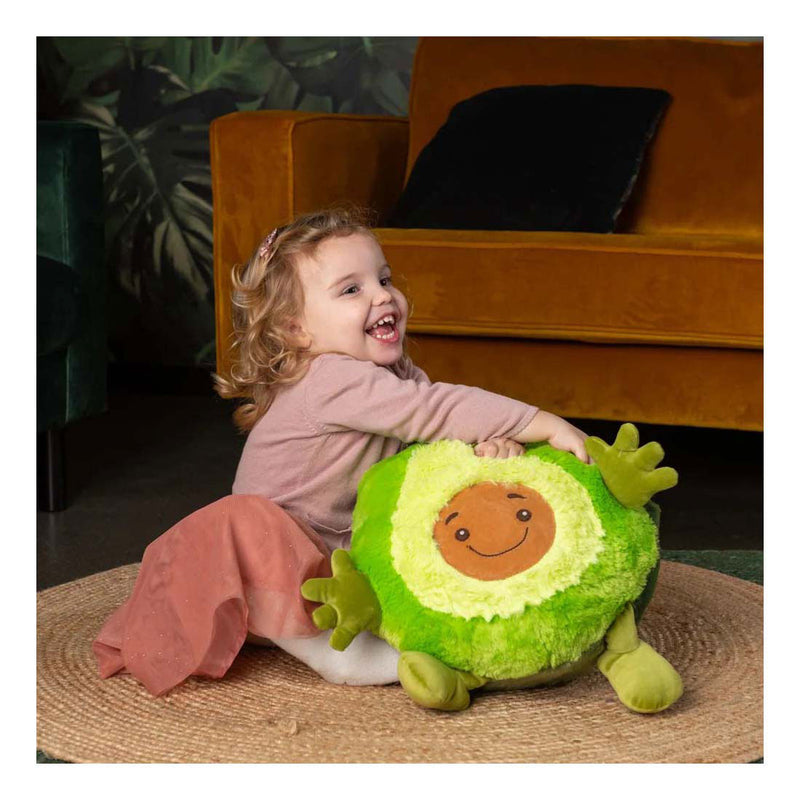 Load image into Gallery viewer, Noxxiez handwarmer knuffelkussen advocado