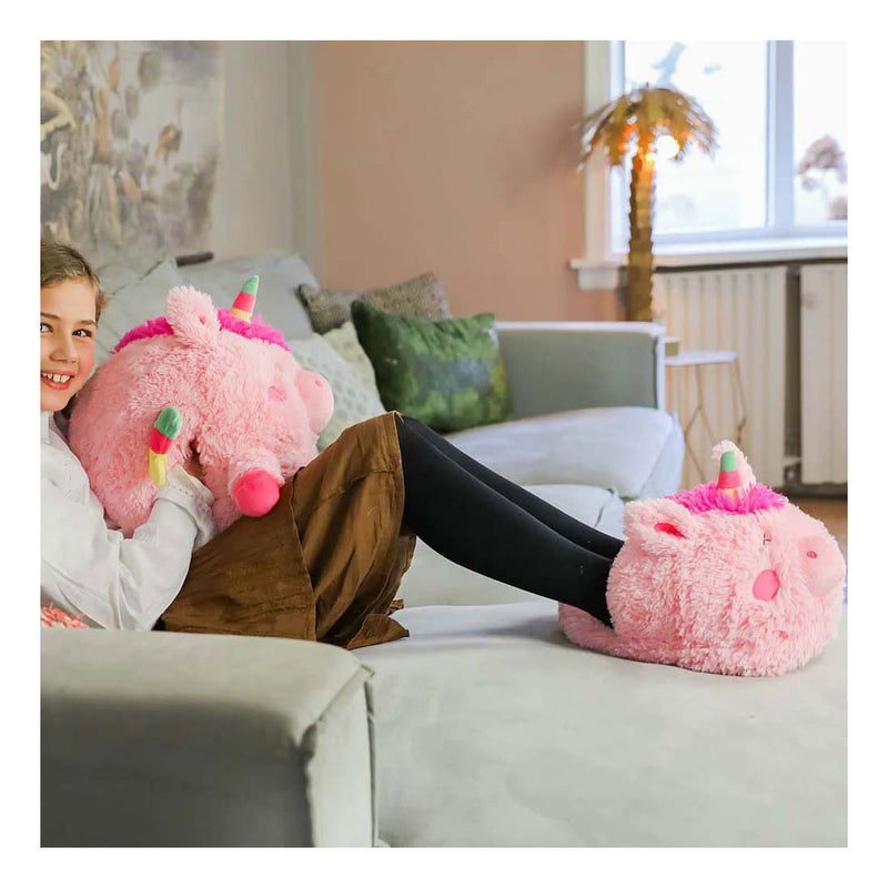 Load image into Gallery viewer, Noxxiez voetenwarmer eenhoorn