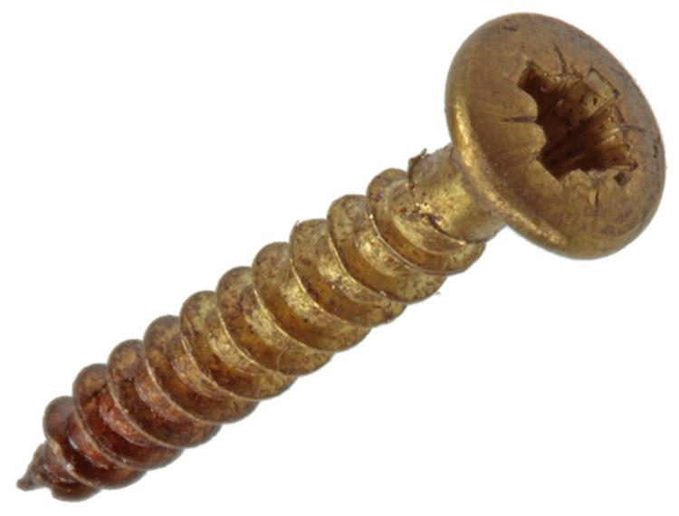 Load image into Gallery viewer, Rotadrill 1039879 - universeelschroef messing lk pzd 3,0x20mm (37) | 6 stuks