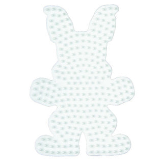 Load image into Gallery viewer, Hama strijkkralen grondplaat konijn wit | 5 stuks