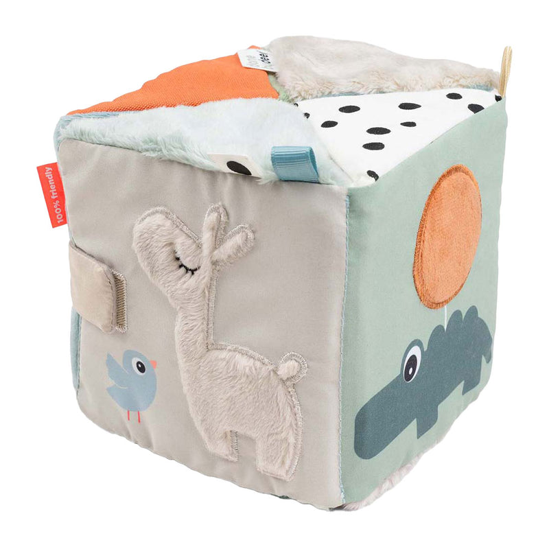 Load image into Gallery viewer, Done by deer uitklapbare sensorische kubus deer friends