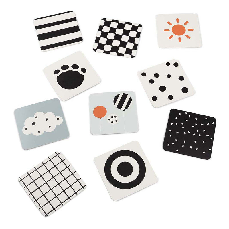 Load image into Gallery viewer, Done by deer baby contrastkaart hertenvriendjes, 10st.