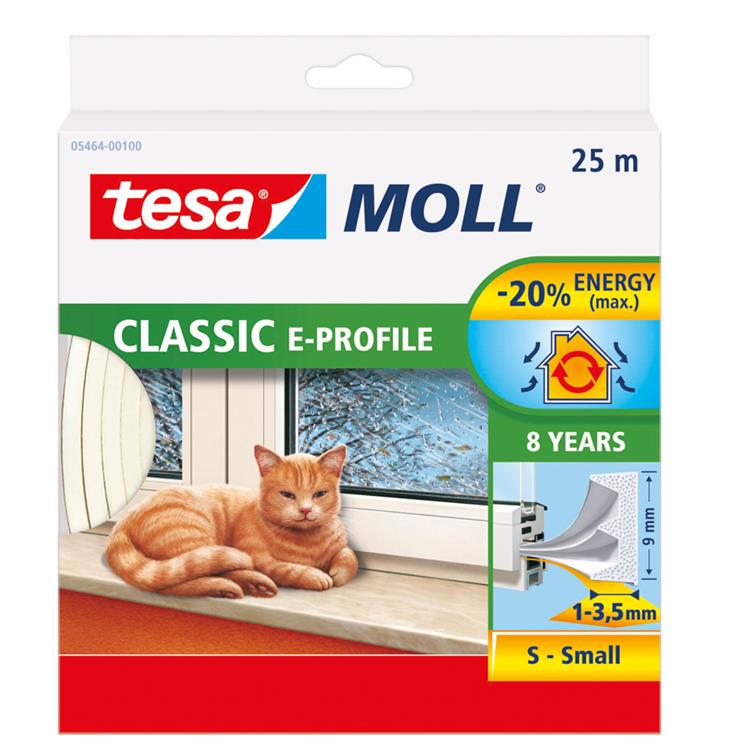 Load image into Gallery viewer, Tesa 1003331 - moll cl.e profiel wit 25m | 10 stuks