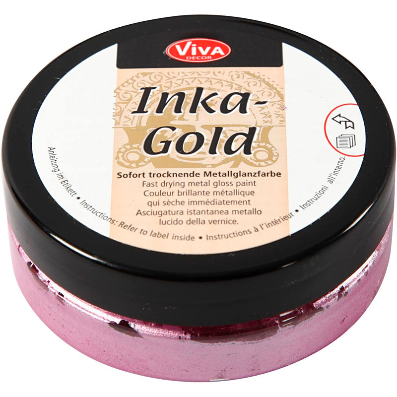 Load image into Gallery viewer, Creativ company https: www.cchobby.nl inka-gold-magenta-50-ml-1-doosje