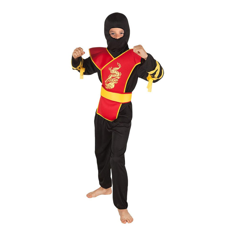Load image into Gallery viewer, Boland kinderkostuum ninja meester, 7-9 jaar