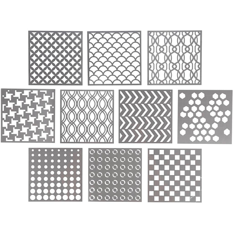 Afbeelding laden in galerijviewer, Https: www.cchobby.nl sjabloon-afm-15x15-cm-dikte-0-31-mm-10-vel-1-doos