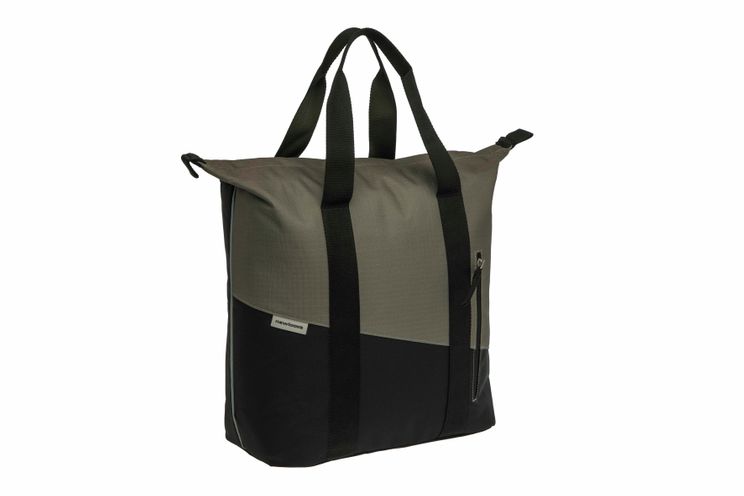Load image into Gallery viewer, Newlooxs tas new looxs kota shopper | oslo | zwart groen | 24l