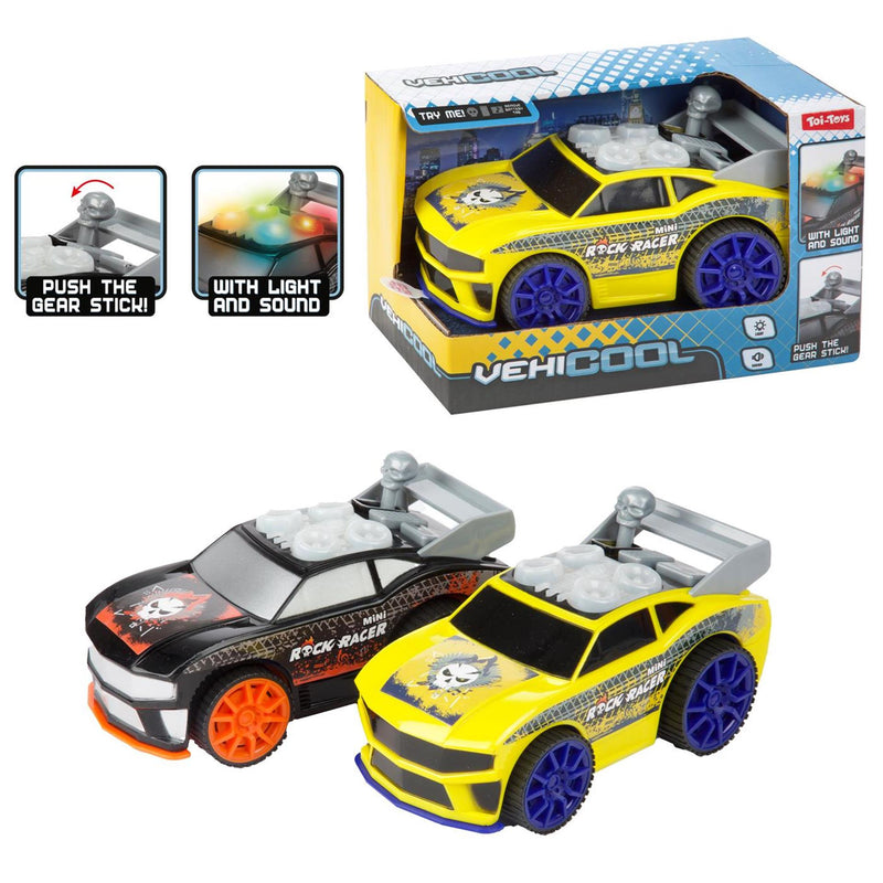Load image into Gallery viewer, Toi-toys vehicool rally raceauto 'rock racer' met licht en geluid