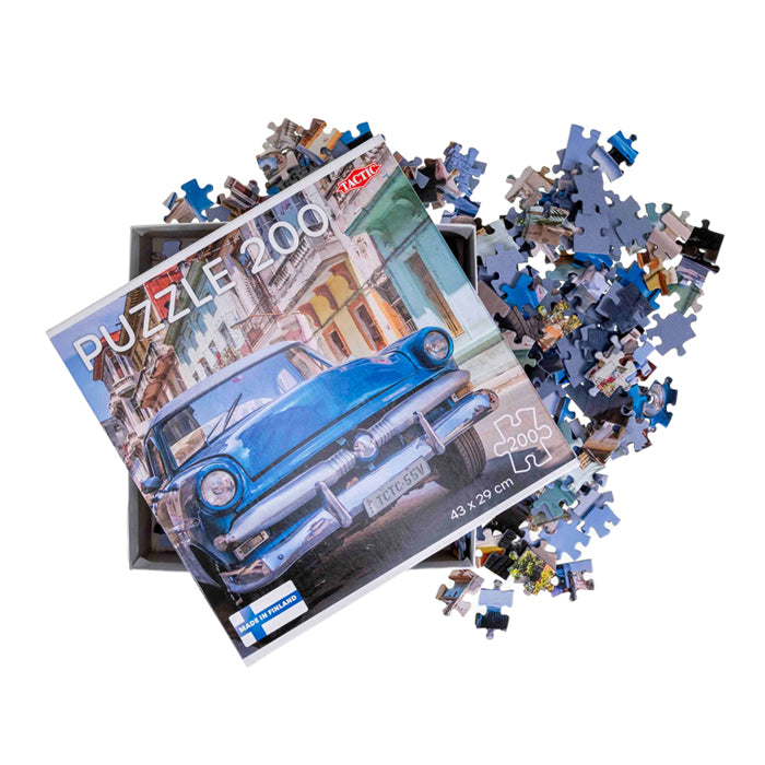 Load image into Gallery viewer, Tactic legpuzzel vintage car in havana, 200st.