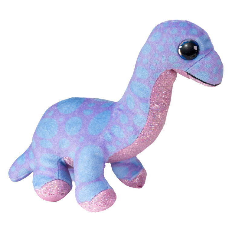 Load image into Gallery viewer, Lumo stars knuffel - dino brontosaur, 15cm