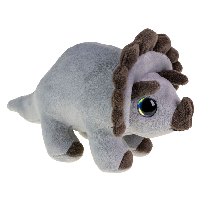 Load image into Gallery viewer, Lumo stars knuffel - dino triceratops, 15cm