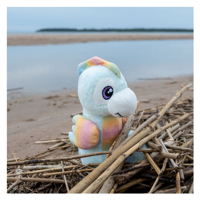Load image into Gallery viewer, Tactic save the sea zeepaard matilda –duurzame knuffel 20x10x5 cm– gemaakt van 4-7 gerecyclede pet flessen – inclusief adoptiecertificaat – educatief speelgoed vanaf 0 jaar – ecologisch pluche – 100% recyclebaar – bescherm de zee – met gratis app