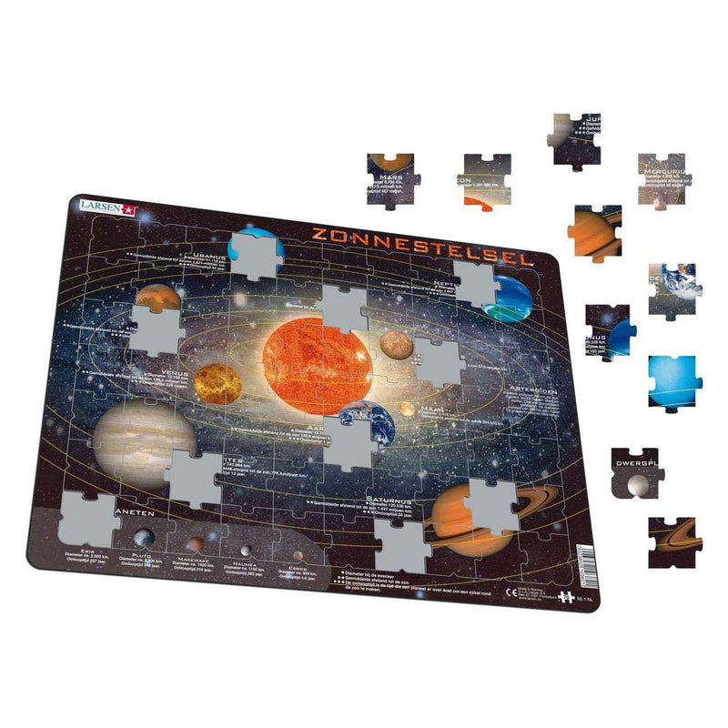 Load image into Gallery viewer, Selecta larsen legpuzzel het zonnestelsel, 70st.