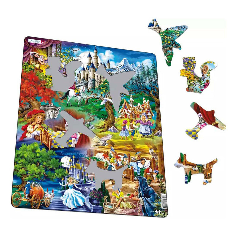 Load image into Gallery viewer, Selecta larsen legpuzzel de sprookjes van grimm, 33st.