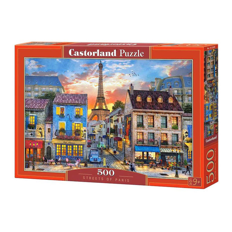 Load image into Gallery viewer, Selecta castorland legpuzzel streets of paris, 500st.