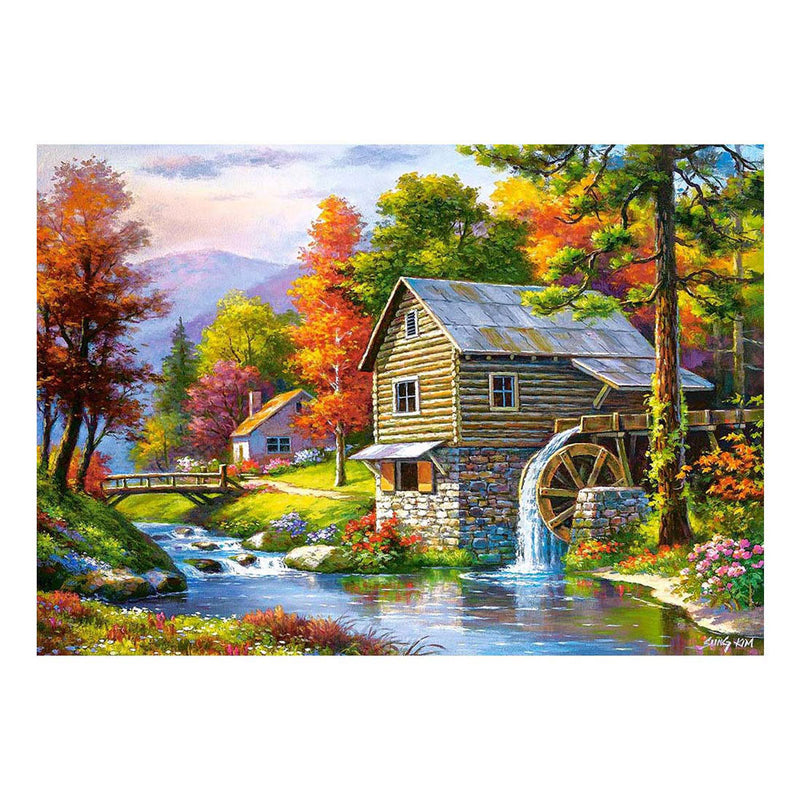 Load image into Gallery viewer, Castorland old sutter’s mill – puzzel – 500 stukjes – satijnen afwerking – perfecte pasvorm – europese kwaliteit