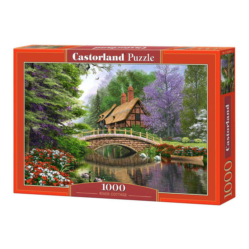 Load image into Gallery viewer, Castorland legpuzzel river cottage, 1000st.