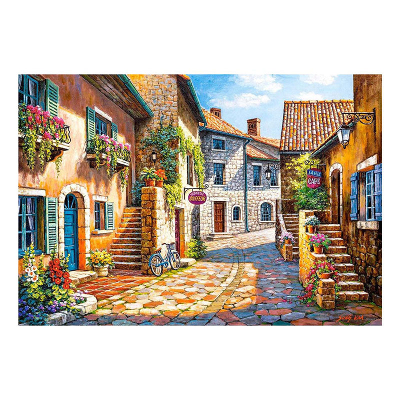 Load image into Gallery viewer, Castorland rue de village – puzzel – 1.000 stukjes – satijnen afwerking – perfecte pasvorm – europese kwaliteit