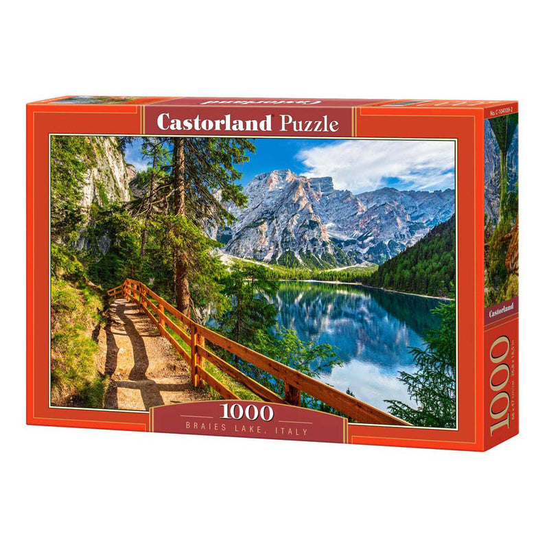 Load image into Gallery viewer, Selecta castorland legpuzzel braies lake italy , 1000st.