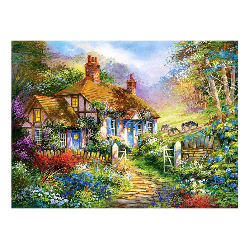 Load image into Gallery viewer, Castorland legpuzzel forrest cottage, 3000st.