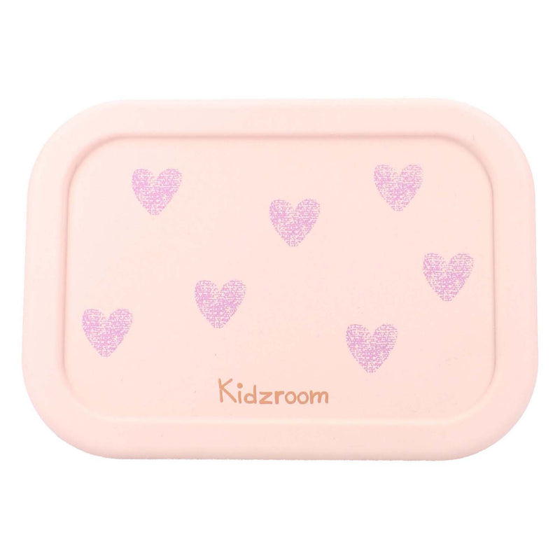 Afbeelding laden in galerijviewer, Kidzroom magical meadows lunchbox - 1.2 l - 6 x 17 x 12 cm - roze - hartjes