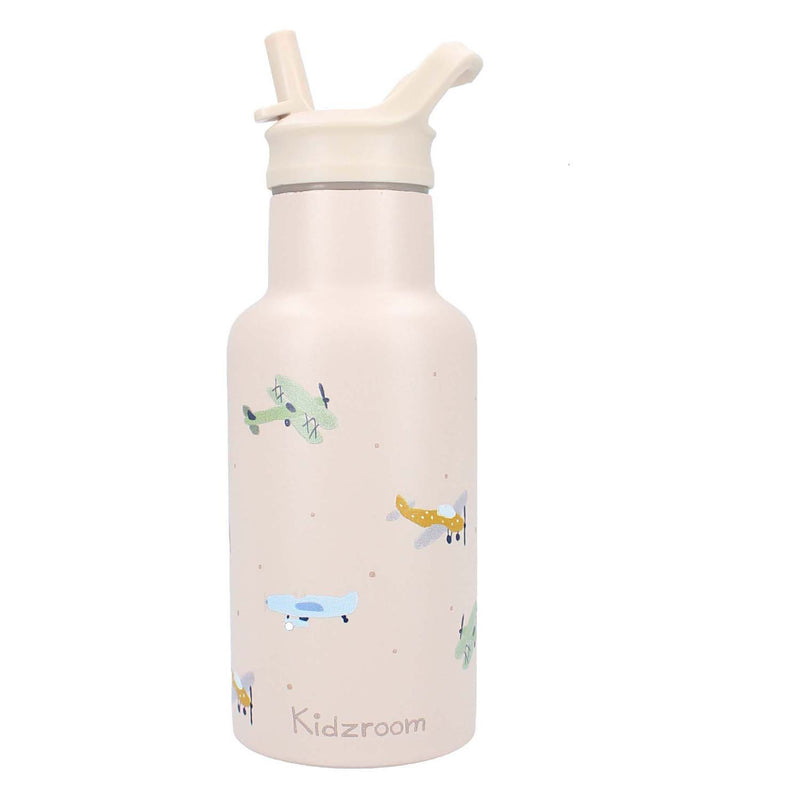 Load image into Gallery viewer, Kidzroom drinkfles sweet sips vliegtuigen, 350ml