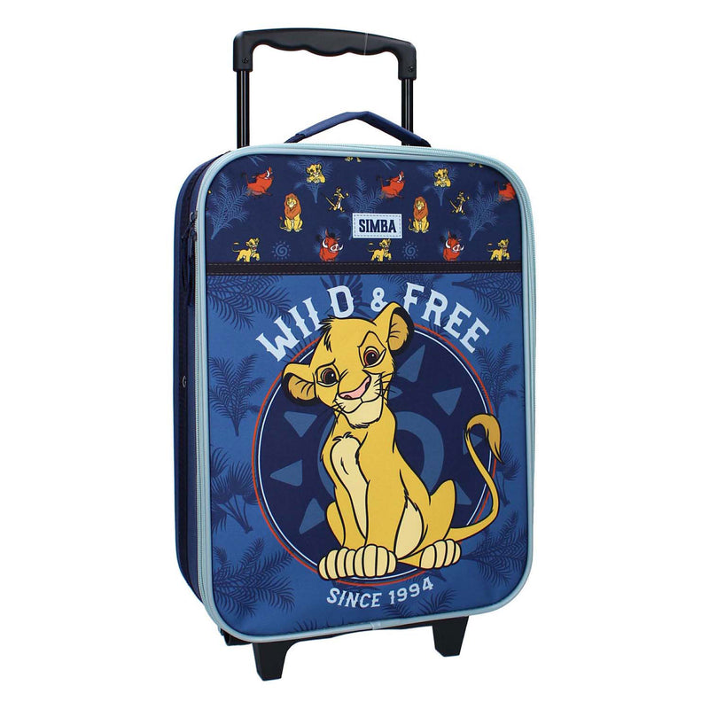 Load image into Gallery viewer, Vadobag the lion king (simba) trolley koffer made to roll