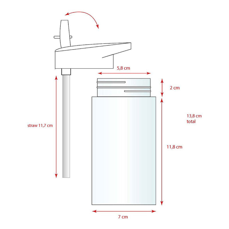 Load image into Gallery viewer, Vadobag frozen drinkfles let's eat!, 450ml