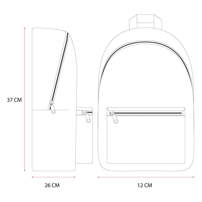 Load image into Gallery viewer, Vadobag stitch rugzak bag it up!