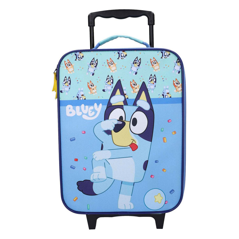 Load image into Gallery viewer, Vadobag trolley koffer bluey made to roll