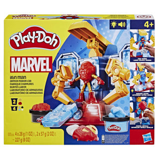 Load image into Gallery viewer, Play-doh iron man armor maker lab